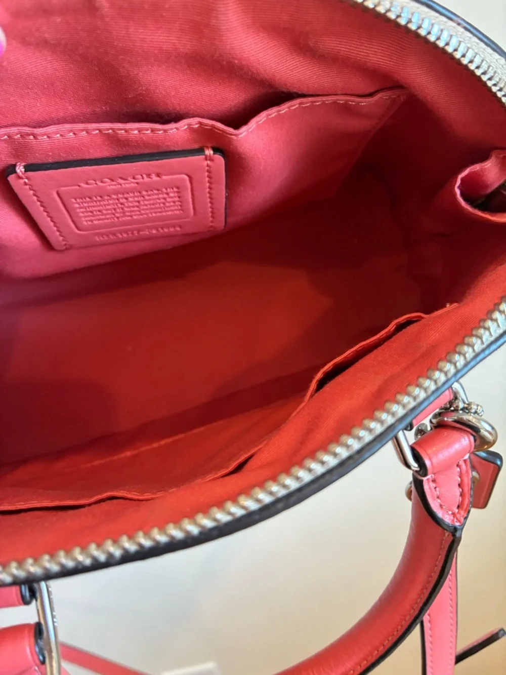 Coach Mini Sierra Satchel in Ombré Signature Canvas